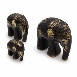 Conjunto de arte de elefante com 3