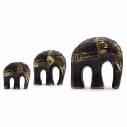 Conjunto de arte de elefante com 3