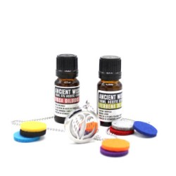 Set de colar difusor e aceites esenciais