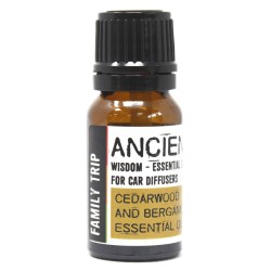 10ml Aceite Esencial para difusor de coche- Viaje familiar - 1