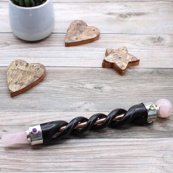 Chakra Wand with Angel - Aventurine