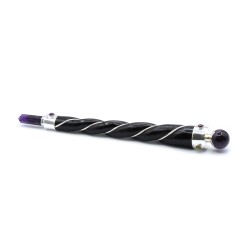 Chakra Wand with Angel - Indian Silver