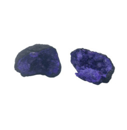 Geodas de calcita coloreada - Piedra Negra - Turquesa