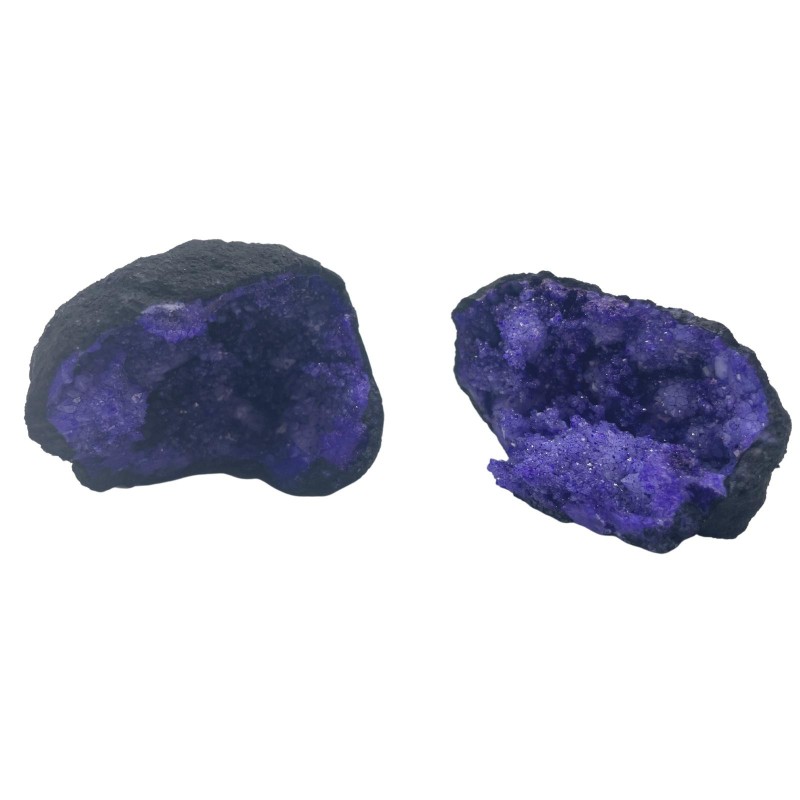 Xeodas de calcita de cores - pedra negra - turquesa-PEDRAS DE XEODA DE CALCITA-HOSTENATURA