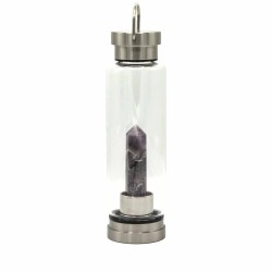 Mineral in der Flasche - Entspannender Amethyst - Obelisk