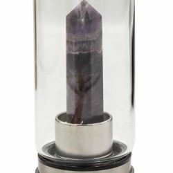 Mineral in der Flasche - Entspannender Amethyst - Obelisk