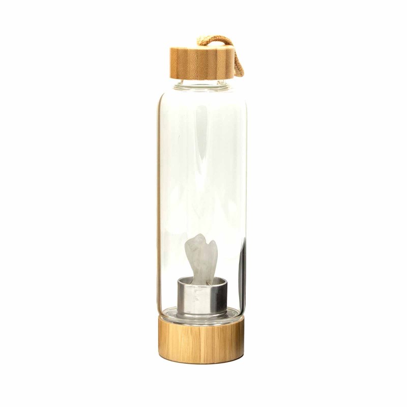 Minéral en bouteille - Purificateur de quartz clair - Angel-MINÉRAUX EN BOUTEILLE-HOSTENATURA