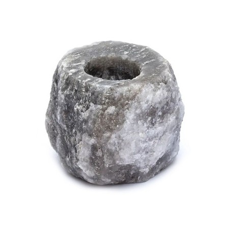 Świecznik solny szary 600-800g