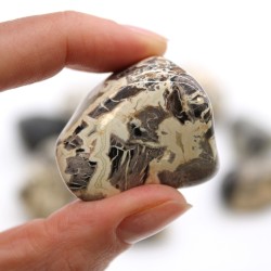 Natural Stones XL - Silver Jasper - 18 units