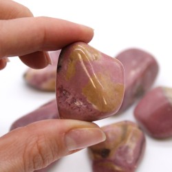 Natural Stones XL - Rhodonite - 18 units