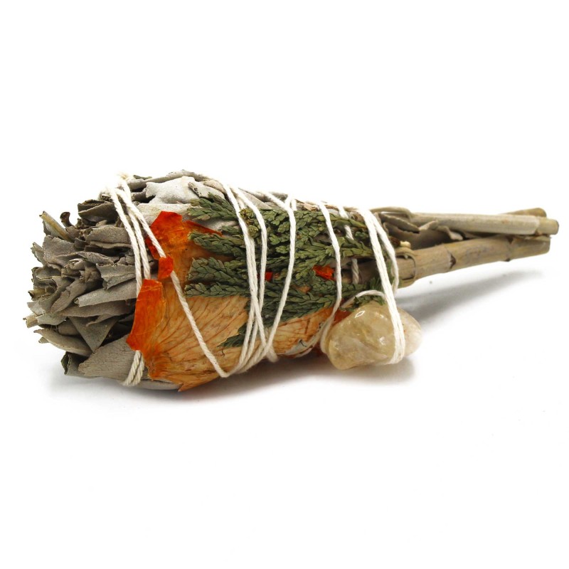 Bundles of Grass - Cleansing Energy (citrine)-HERBAL STICKS-HOSTENATURA