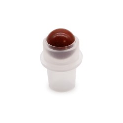 Edelstein Roller Spitze für 5ml Flasche - Roter Jaspis