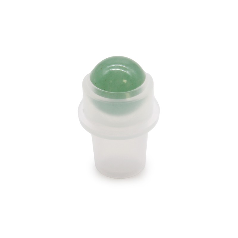 Edelsteen Roller Tip voor 5 ml flesje - Aventurijn-ROLL-ON FLESSEN MET EDELSTEEN-HOSTENATURA