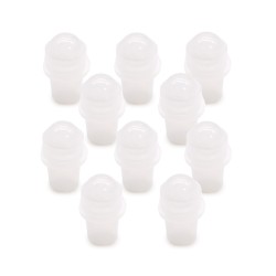 Edelsteen Roller Tip voor 5 ml fles - Steenkwarts