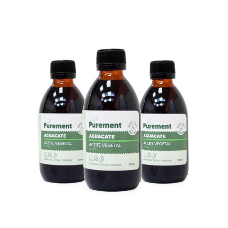 ACEITE VEGETAL DE AGUACATE 250ML PUREMENT