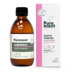 ACEITE VEGETAL DE AMENDORAS 250ML PUREMENTO