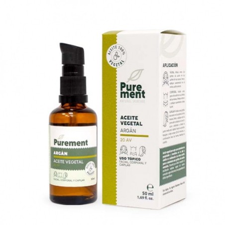 ACEITE VEGETAL DE ARGÁN ECO 50ML PUREMENT