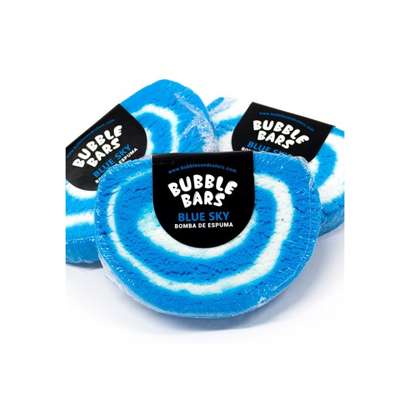 BOMBA ESPUMA BLUESKY BUBBLES & COLORS 6 UNIDADES-BATH BOMBS-HOSTENATURA