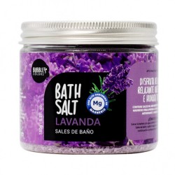 BAIN DE LA MER MORTE SELS POT 150GRS LAVANDE BULLES & COULEURS