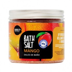 SALI DA BAGNO DEL MAR MORTO VASO 150GR BOLLE DI MANGO E COLORI