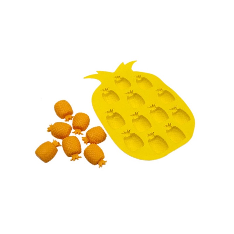 MOULE EN SILICONE SAVON ANANAS-MOULES POUR FAIRE DU SAVON-HOSTENATURA