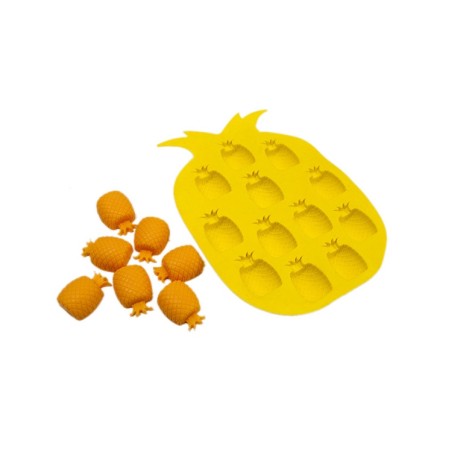 MOLDE SILICONA JABON PIÑA
