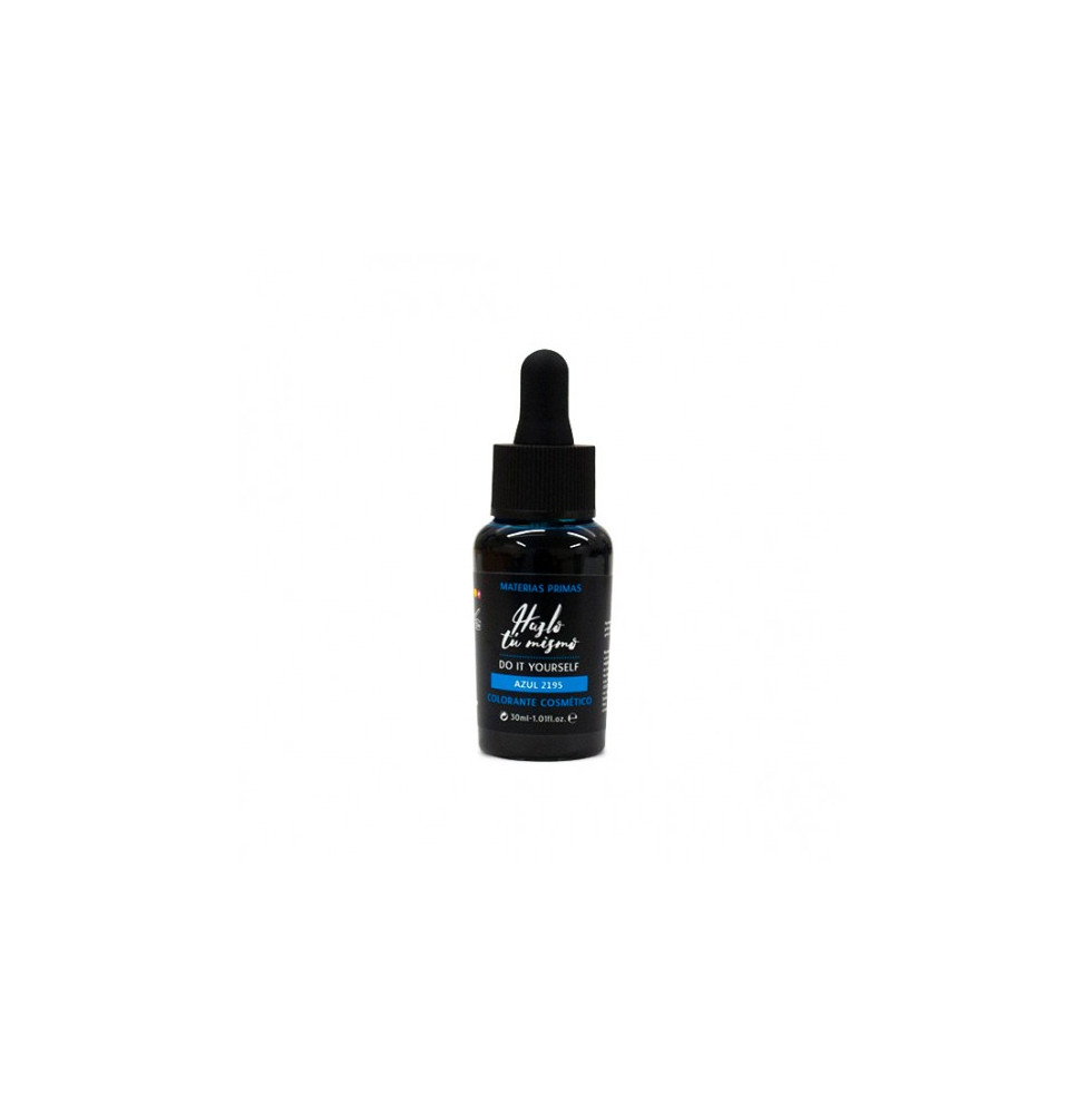 COLORANTE CONCENTRADO AZUL 2195 PARA HACER JABONES Y COSMETICOS 30ml-DYES FOR MAKING SOAPS AND COSMETICS-HOSTENATURA