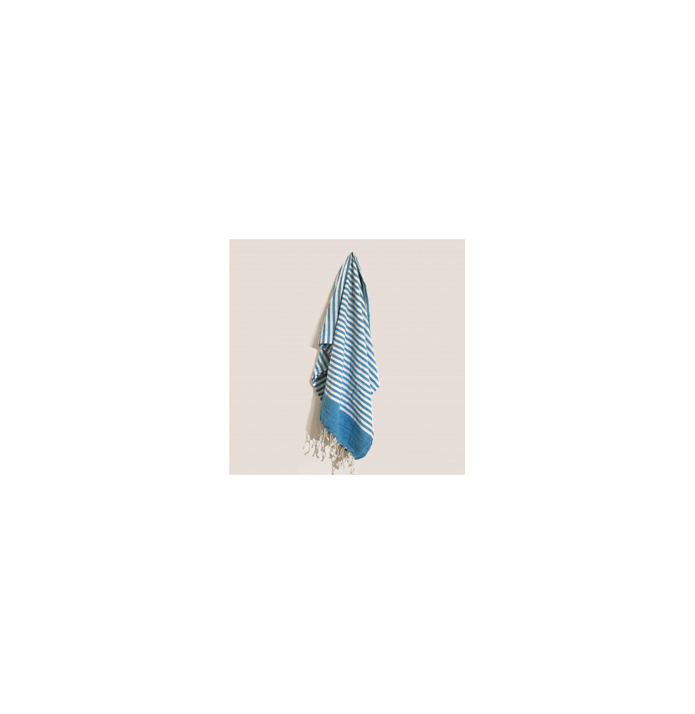 Pareo de algodon - 100x180 cm - Azul Cielo