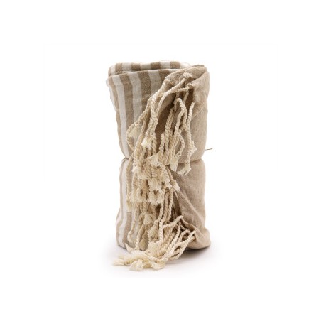 Cotton towel - Pareo - 100x180 cm - Warm Sand