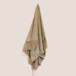 Cotton towel - Pareo - 100x180 cm - Warm Sand