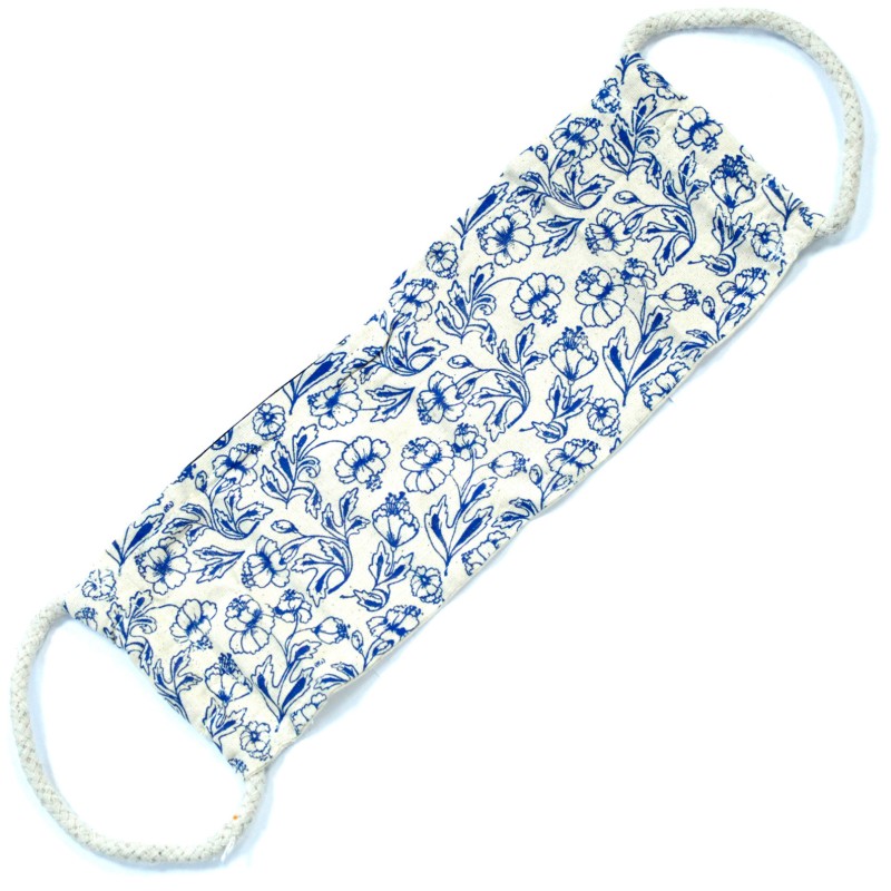 Natural Cotton Wheat Bags - Blue-WHEAT BAGS-HOSTENATURA