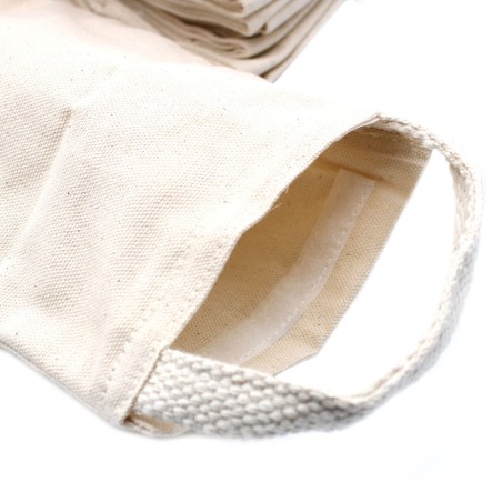 25x Funda para bolsa de trigo natural de 8 oz - Sin impresión - 40x14 (cm)