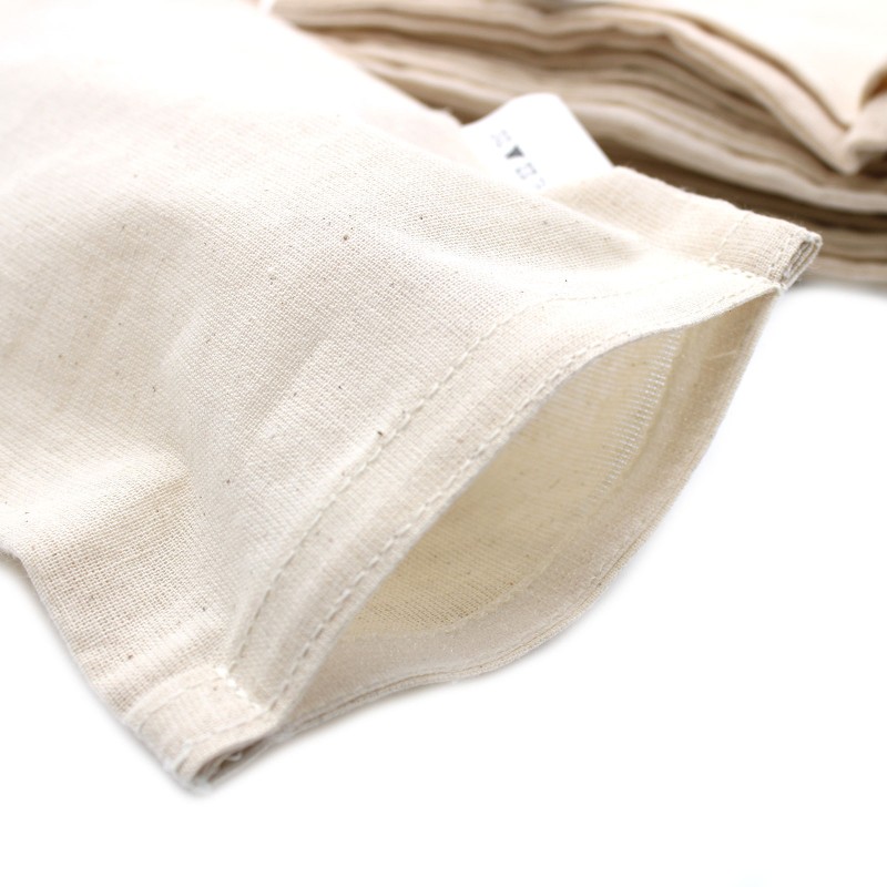 25x Cover (inside) for 4 oz 37.5x14 (cm) Natural Cotton Wheat Bag-WHEAT BAGS-HOSTENATURA