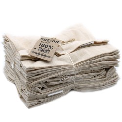 50x Eye Pad - Natural Cotton 4 oz - 20x11x0.5 (cm)