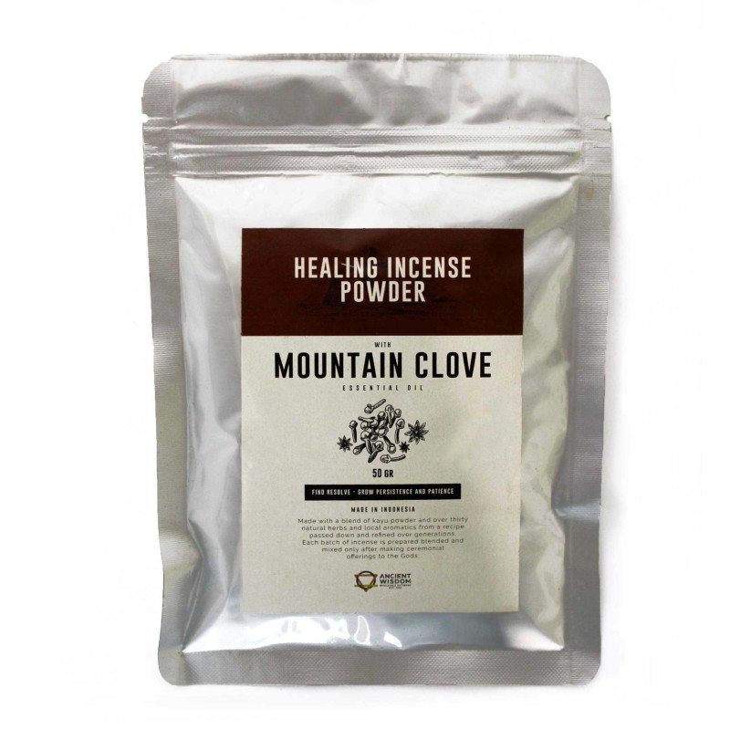 Healing Incense Powder - Mountain Clove 50 gr-HEALING INCENSE POWDER-HOSTENATURA