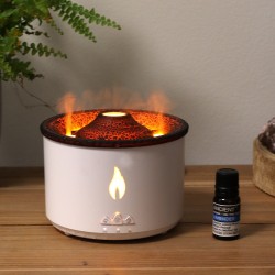 Medium vulkaaneffect aromatische diffuser (stekker) twee kleuren