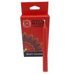 Candele Magiche Manifest (confezione da 12) - Rosso - Chakra della Radice