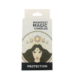 Velas Mágicas Manifest (pack de 12) - Marfil - Ritual de Protección
