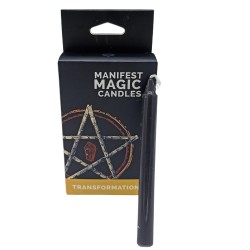 Bougies Manifest Magic (paquet de 12) - Noir - Rituel de Transformation