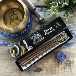 Energy Cleansing Incense TRIBAL SOUL Spiritual Series - Incense sticks with ceramic holder