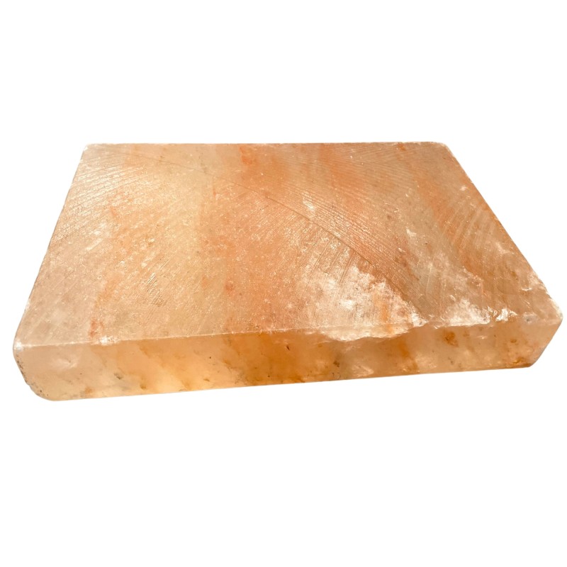 Assiette de cuisine - Sel de l’Himalaya - Rectangle - 30x20x5cm-Commencer-HOSTENATURA