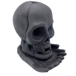 Reverse Reflux Incense Burner - Weeping Skull (with light)