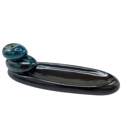 Reverse Reflux Incense Burner - Classic Zen Pebbles