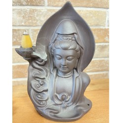 Reverse Reflux Incense Burner - Serene Buddha