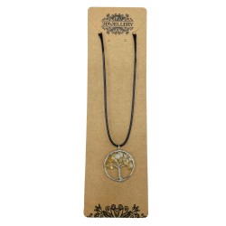 Pendentif Arbre de Vie - Cornaline