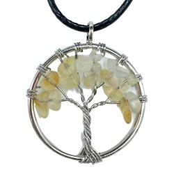 Tree of Life Pendant - Carnelian