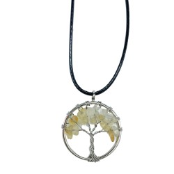 Pendentif Arbre de Vie - Cornaline