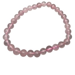 Bracciale Manifestazione di pietre preziose - Quarzo rosa - Amore