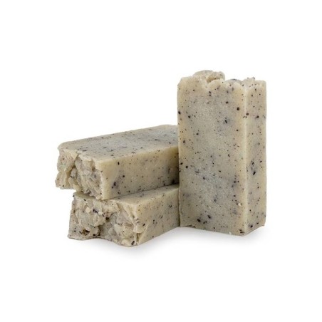 PASTILLA DE JABÓN ARTESANO ACEITE OLIVA AVENA Y COCO 100gr