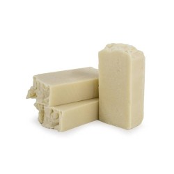 PAIN DE SAVON ARTISANAL HUILE D’OLIVE LAIT DE CHÈVRE 100gr